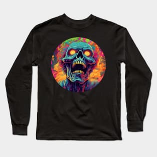 Zombiecore Neon Explosion Tee Long Sleeve T-Shirt